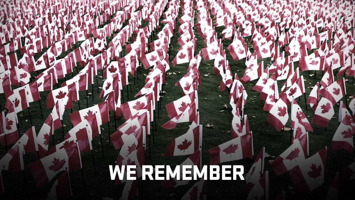 TeamCanada's tweet photo. Today, we remember the Canadians who served and sacrificed their lives. #WeRemember https://t.co/vXN4xxmkMW