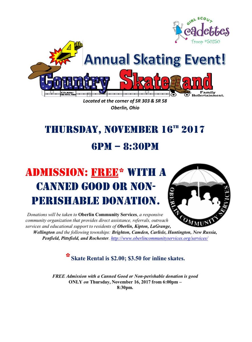 Join us on Thursday, November 16th ⛸