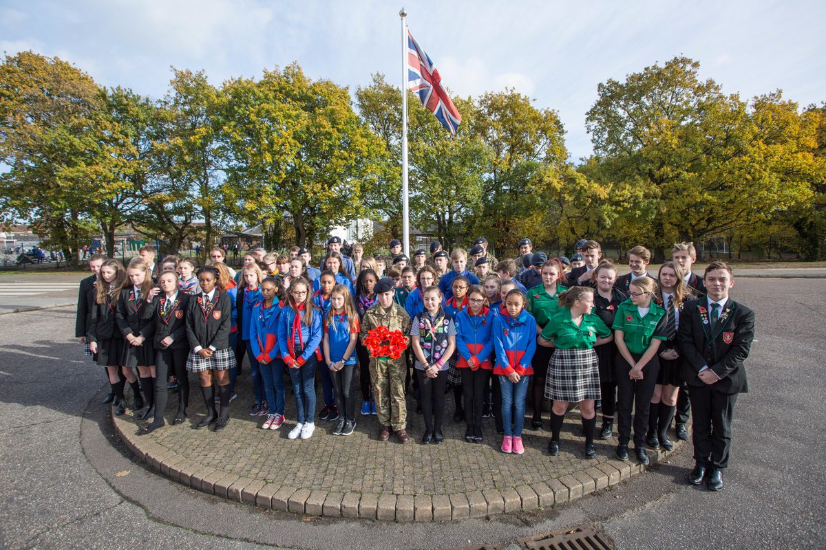 GilberdSchool's tweet image. Remembrance Day at The Gilberd