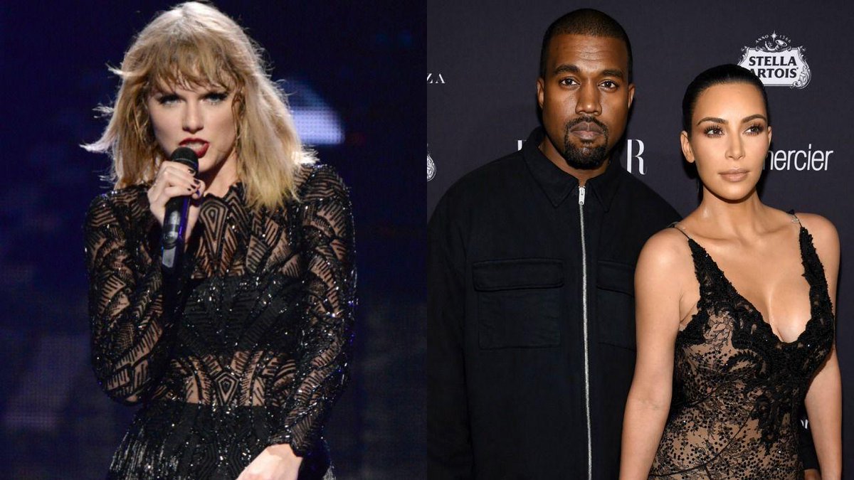 etnow's tweet photo. Taylor Swift has finally acknowledged her Kimye feud in a very epic way! https://t.co/sTY5tDzIPZ https://t.co/o2jZVuTSbR