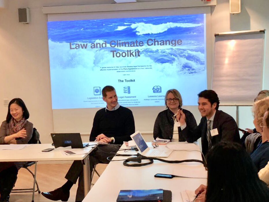 sustainablelaws's tweet photo. @COP23Bonn #CLGD2017 sharing progress in the development of a #Climatechange #legal #toolkit to support #NDC #implementation @CLGInitiative @UNEP @UNFCCC @commonwealthsec https://t.co/r6p1461nZp