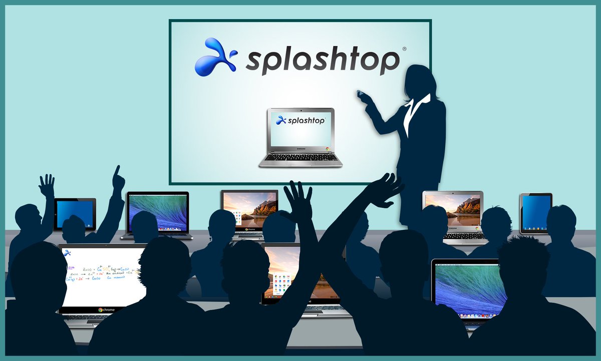 Bluum_EdTech's tweet photo. Increase teacher mobility and student by using @splashtop software! Find out more at #HECC17 by stopping by the #Troxell booth! https://t.co/K1ZVqxKp8K
