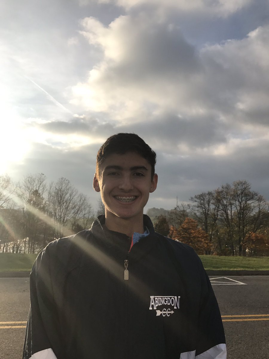 AbingdonXCTF's tweet photo. #StateStars
Noah Wheeling
-Sophomore
-5k PR 15:57 https://t.co/jJqkIHPWNy