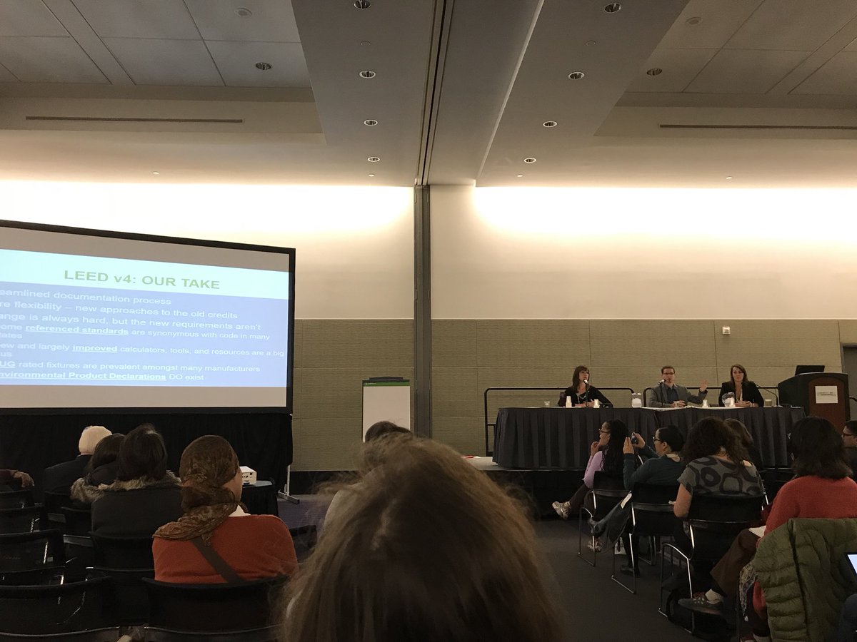 michael_berning's tweet photo. Listening to Ryan Hoffman @HeapyEng present this morning on LEED v4 at #Greenbuild #Heapy https://t.co/FGIs7FUQlY