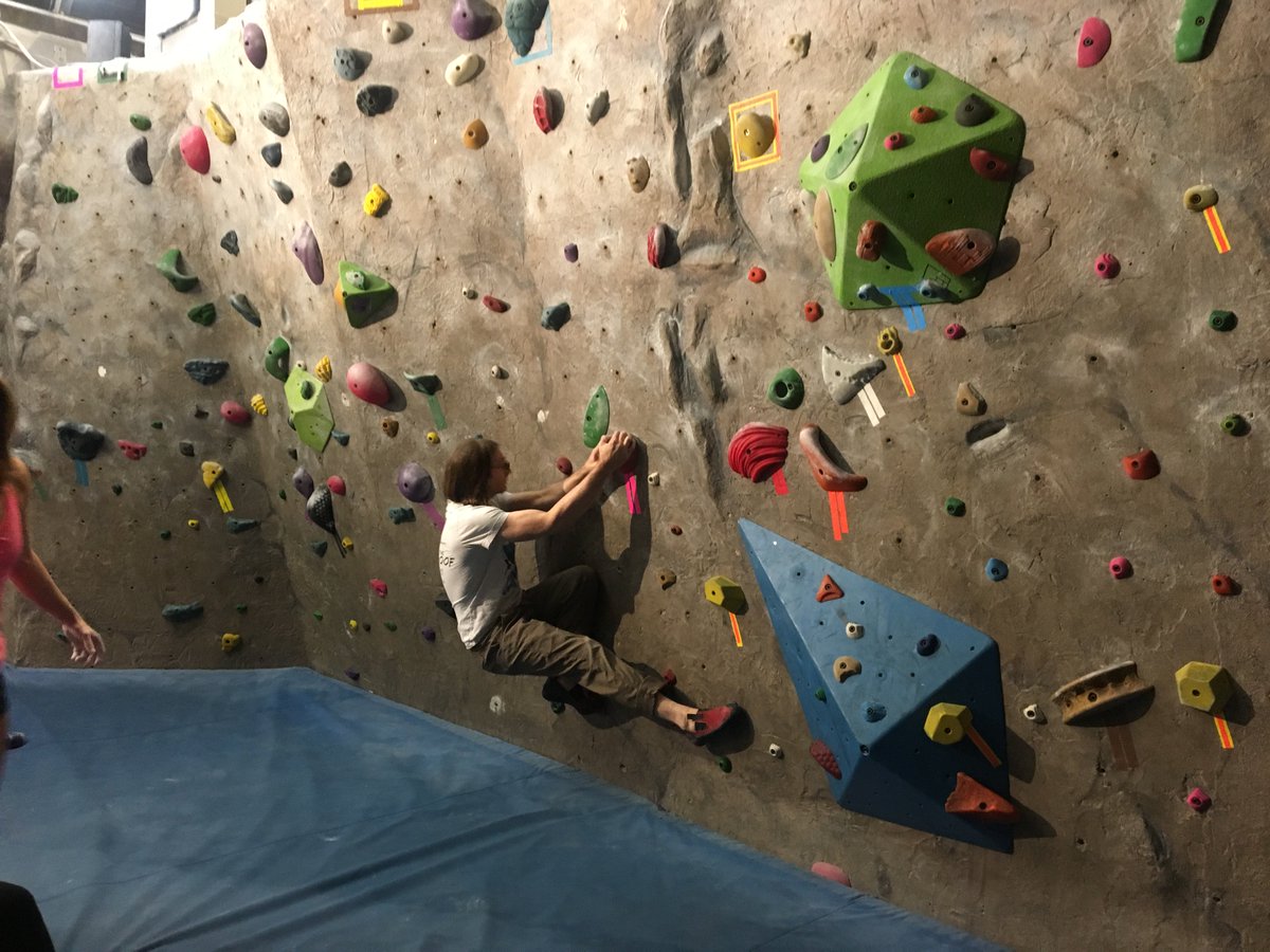 South wall's new set .... vote for your favorite climb!