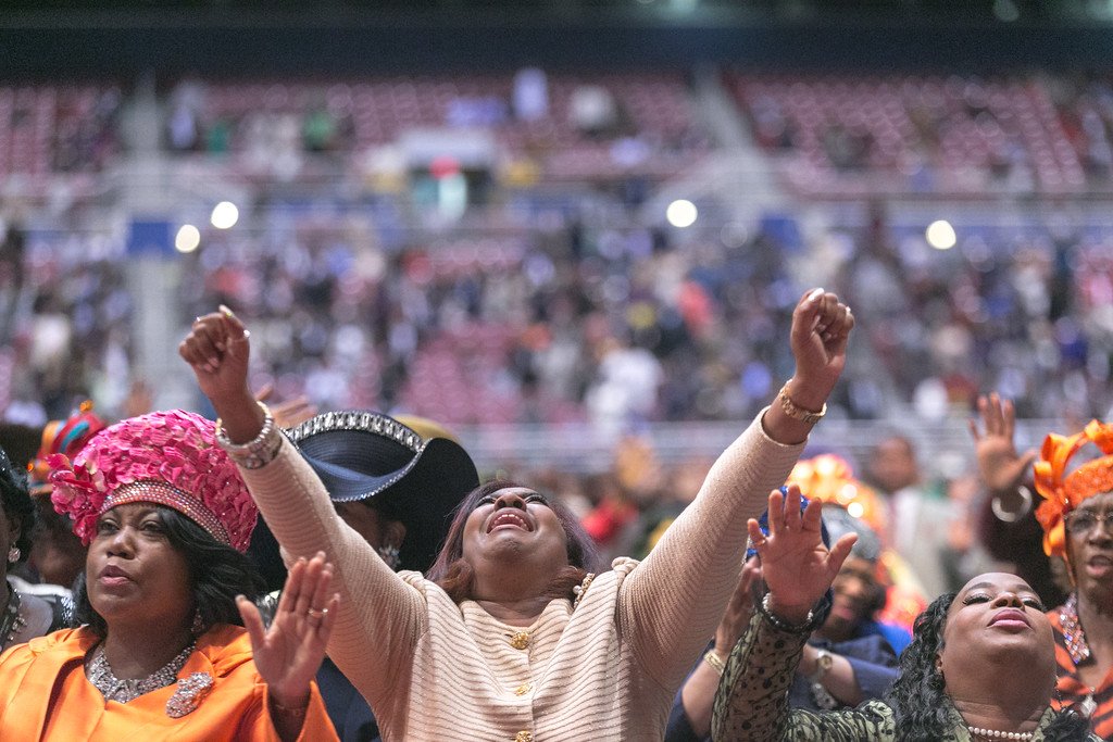 COGICisLIVE's tweet photo. Women's Day Observance - Streaming LIVE now at https://t.co/4ilzBhHhWw or via the MyCOGIC App #HC2016 #COGIC #TeamCOGIC https://t.co/RiBpMiRabh