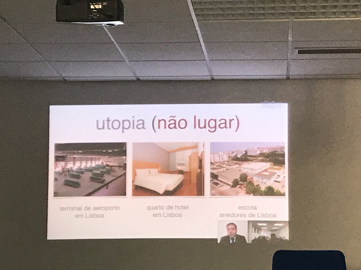iberisTICs's tweet photo. o prof. @JoaoCouvaneiro fala dos não-lugares: hotéis, aeroportos... @CMAlmada #tecpt @seepluex @agbenito @infouex @camoes_ip @UexBiblioteca https://t.co/0dWvjl7vKu