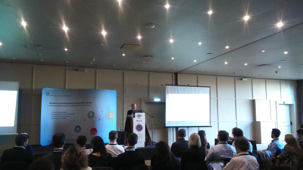 RMarianaSilva's tweet photo. Professor Diamantino Freitas is presenting at #WUDCCG https://t.co/eIAPPHu5XG