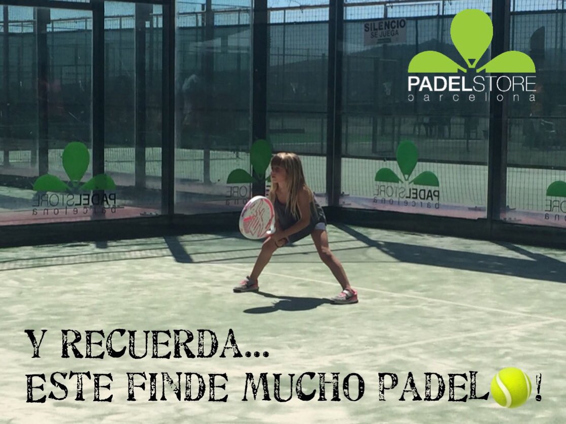 #padelstorebarcelona #tiendadepadel #padel #igerspadel #padeladdict #padelmasculino #padelfemenino #noviembre2017 #FelizFinde #juegapadel