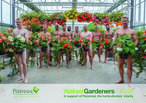 Peter Donegan of the Sod Show strips off for good cause in Naked Gardeners Calendar 2018 buff.ly/2zu1wo5