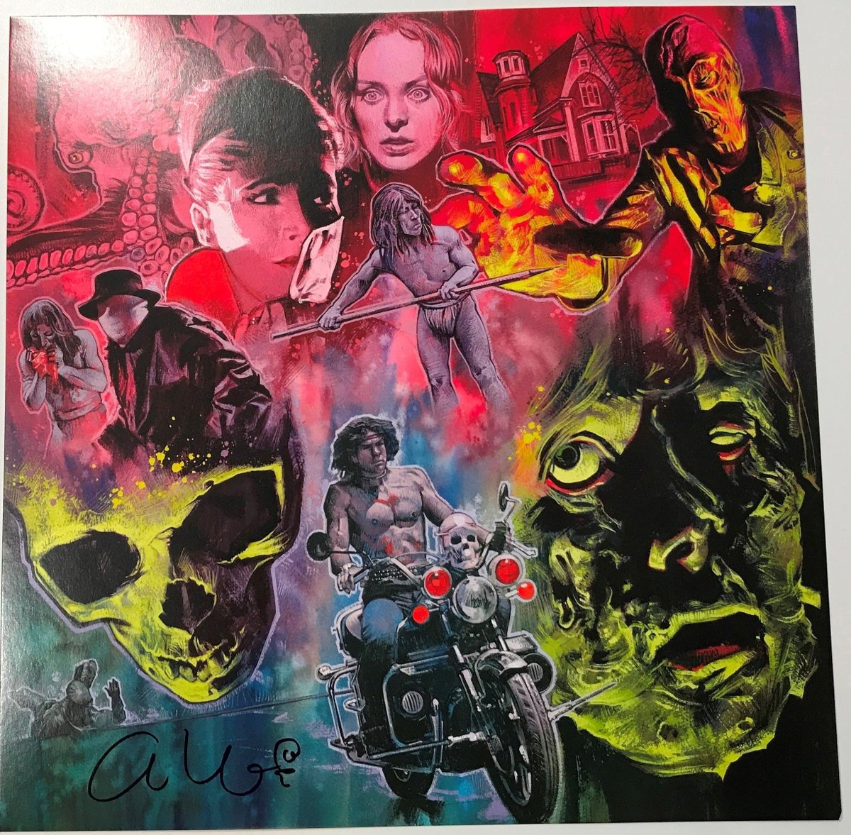 DemonMusicGroup's tweet photo. Fancy a second chance at winning this superb Vault Of Horror artwork print signed by the artist, Graham Humphreys? Then all you need to do is enter via @horror_channel https://t.co/fIFjqzWHSl #VaultOfHorror #TheItalianConnection https://t.co/C7MfGHyS9b