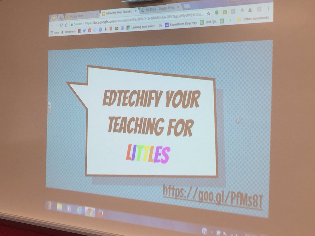 cmdanhoff's tweet photo. Excited to share! #PCPD2017 #gafe4littles https://t.co/SvXKGlJobY