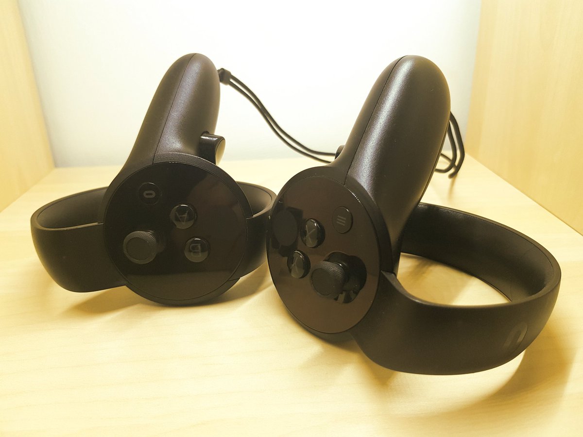 RikkuVR's tweet photo. Finally got my oculus touch, time to shoot some robots in robo recall 😎 #OculusRift #UnrealEngine #excited #vr #goodbyereality https://t.co/jXhaZjA33l