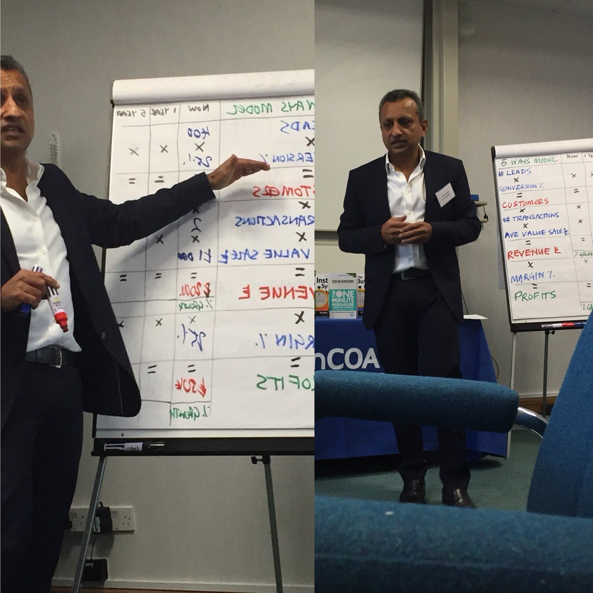 TotalProjectInt's tweet image. Very productive morning at the Civic centre in Esher listening to Sanjiv Dodhia talk about how to improve your marketing skills!