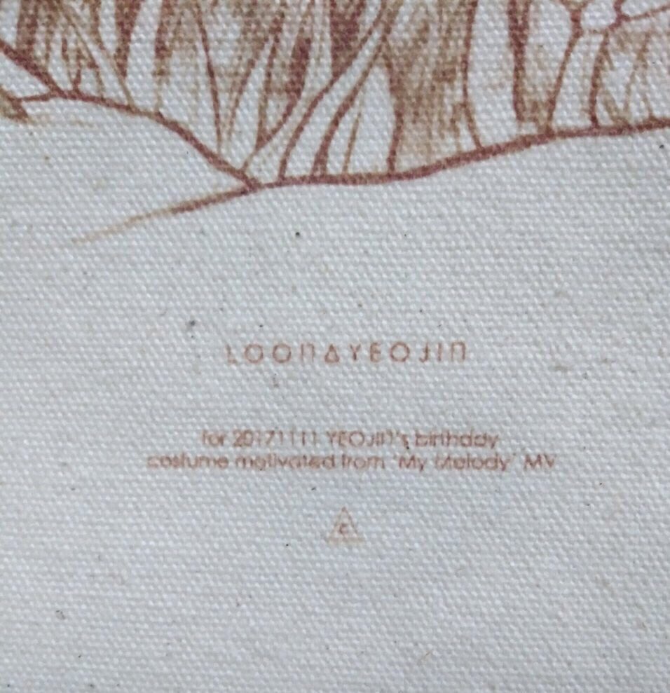 apolo13_loona's tweet photo. < Little but Huge >
for 171111 YEOJIΠ's birthday

깃털이 흩날린 자리 @TraceofFeathers 님과 여진이만을 위한 에코백 제작을 함께 했습니다🌙 생일 축하해요 여진양💕

#이달의소녀 #이달소 #LOONA #여진 #YeoJin #HappyYeojinDay @loonatheworld https://t.co/KulKXlcJCd
