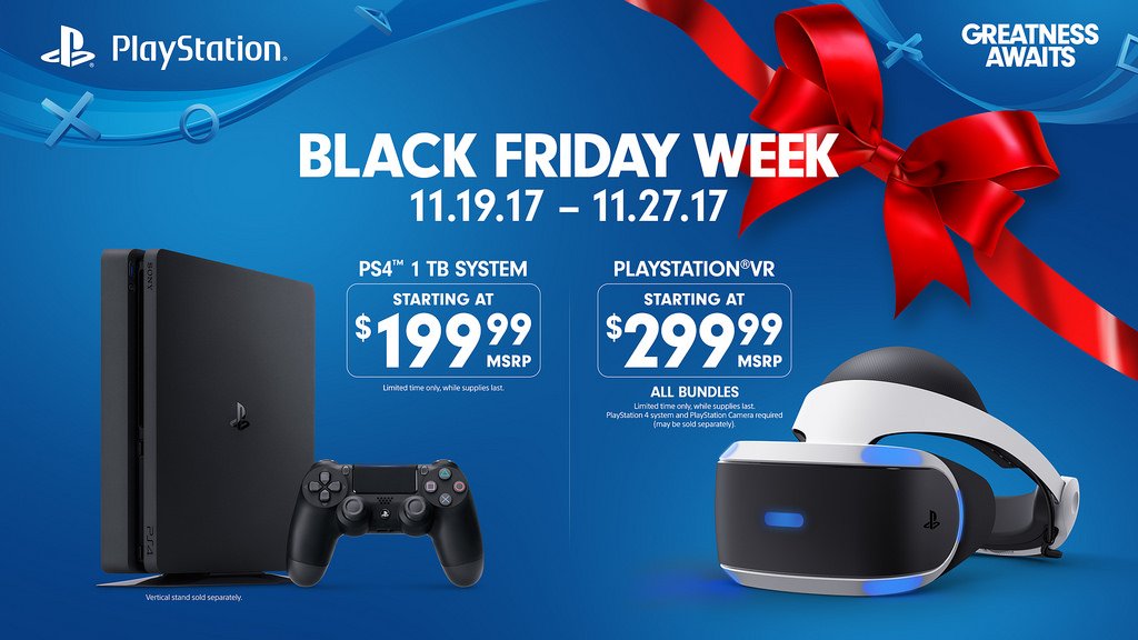Ond toilet dedikation PlayStation on Twitter: "Our Black Friday 2017 deals revealed:  https://t.co/iTqwL97v8m Big savings on PS4, PlayStation VR, and more  https://t.co/mpA0fYJH8u" / Twitter
