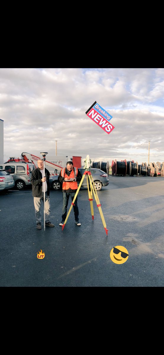 INFRAGROUPE's tweet photo. Réception matériels topographiques chez INFRA #Leica #StationTotale #RadioDétection https://t.co/MpRrHuw2hL