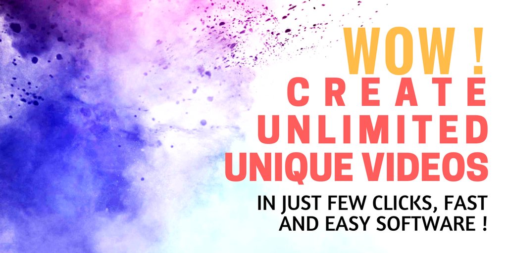 Kristia32945613's tweet image. #DesignIsBusiness VIDEO BOMBER - Bomb YouTube With UNLIMITED Unique videos Fast Easy Software VISIT NOW  bit.ly/2wZ7paF