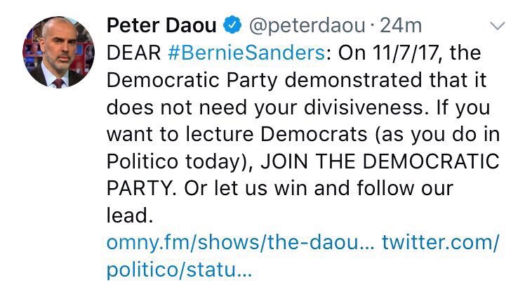 AmirAminiMD's tweet photo. BREAKING: The biggest loser on Planet Earth, and spokesperson for the h8te%, is lecturing the most popular politician in the country, supported by 92% Ds. https://t.co/W0jtAthT4J