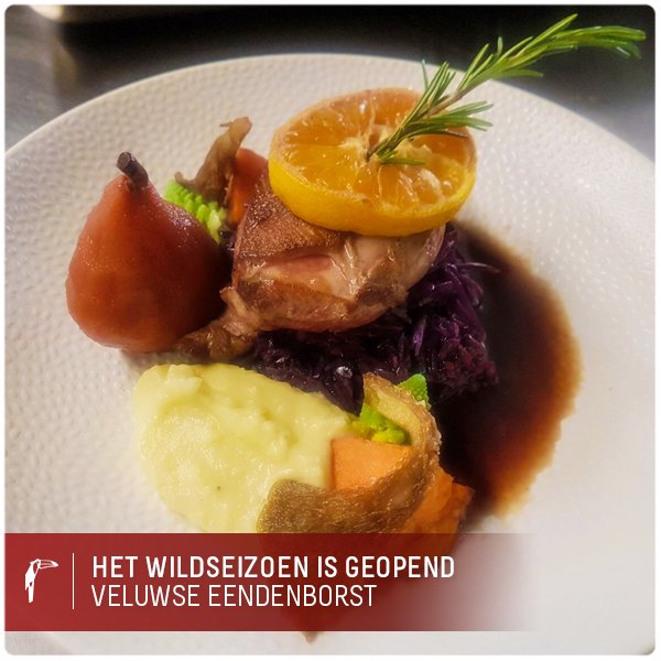 Het wildseizoen is geopend en onze koks doen elke keer weer hun best om de mooiste wildgerechten te bereiden! bit.ly/2zuZKjZ