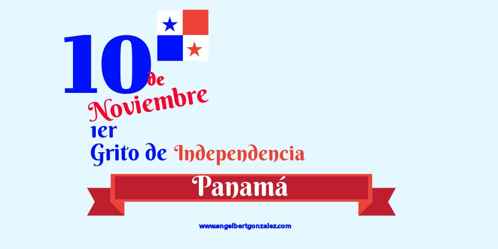 ¡Feliz día Panamá!
#Panama #fiestaspatrias #fiestaspatrias2017 #10denoviembre #festividades #pty