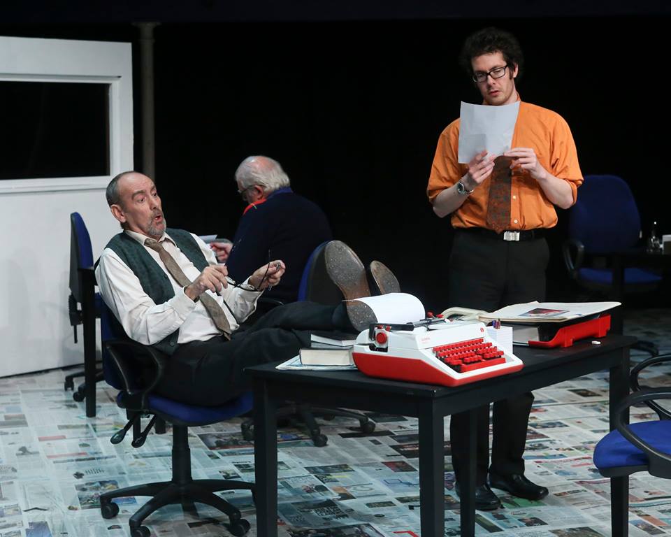 AntigoneTower's tweet photo. END OF WEEK EDITION PRINTS AT 7.30 TONIGHT! Pravda by Howard Brenton &amp; David Hare @towertheatre @BridewellCentre 7-11 November https://t.co/nSC6o56I7M   #pravdatower📰 All tix sold - some available for 3.00 pm tomorrow https://t.co/xfEuoNPd92