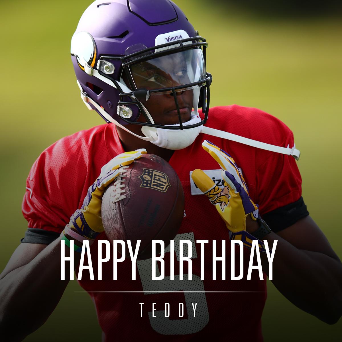 Hoje é aniversário dele, Teddy Bridgewater !!! Happy Bday !!! 