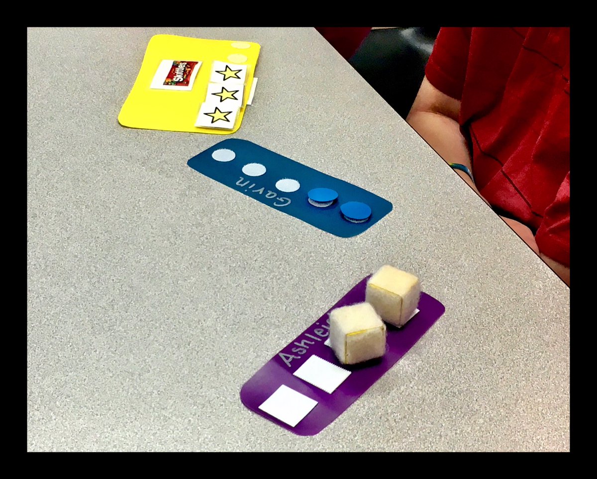 Individualized token boards at Truman Middle School