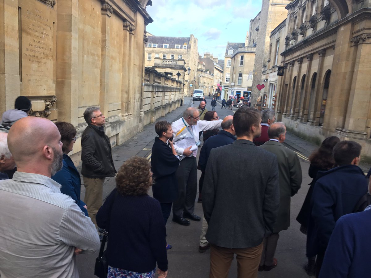 RomanBuilding's tweet photo. Stephen from @RomanBathsBath talking us through the Archway project plans! https://t.co/zZGm978Vh3