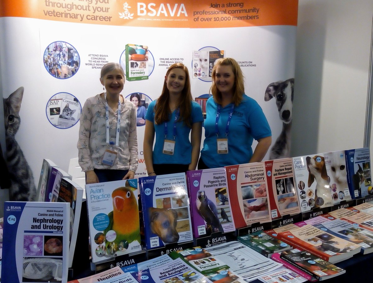 BSAVA on Twitter: "A busy day on @thebsava stand at #SEVC2017. Come and say  hello, browse the latest manuals and find out more about membership, ...
