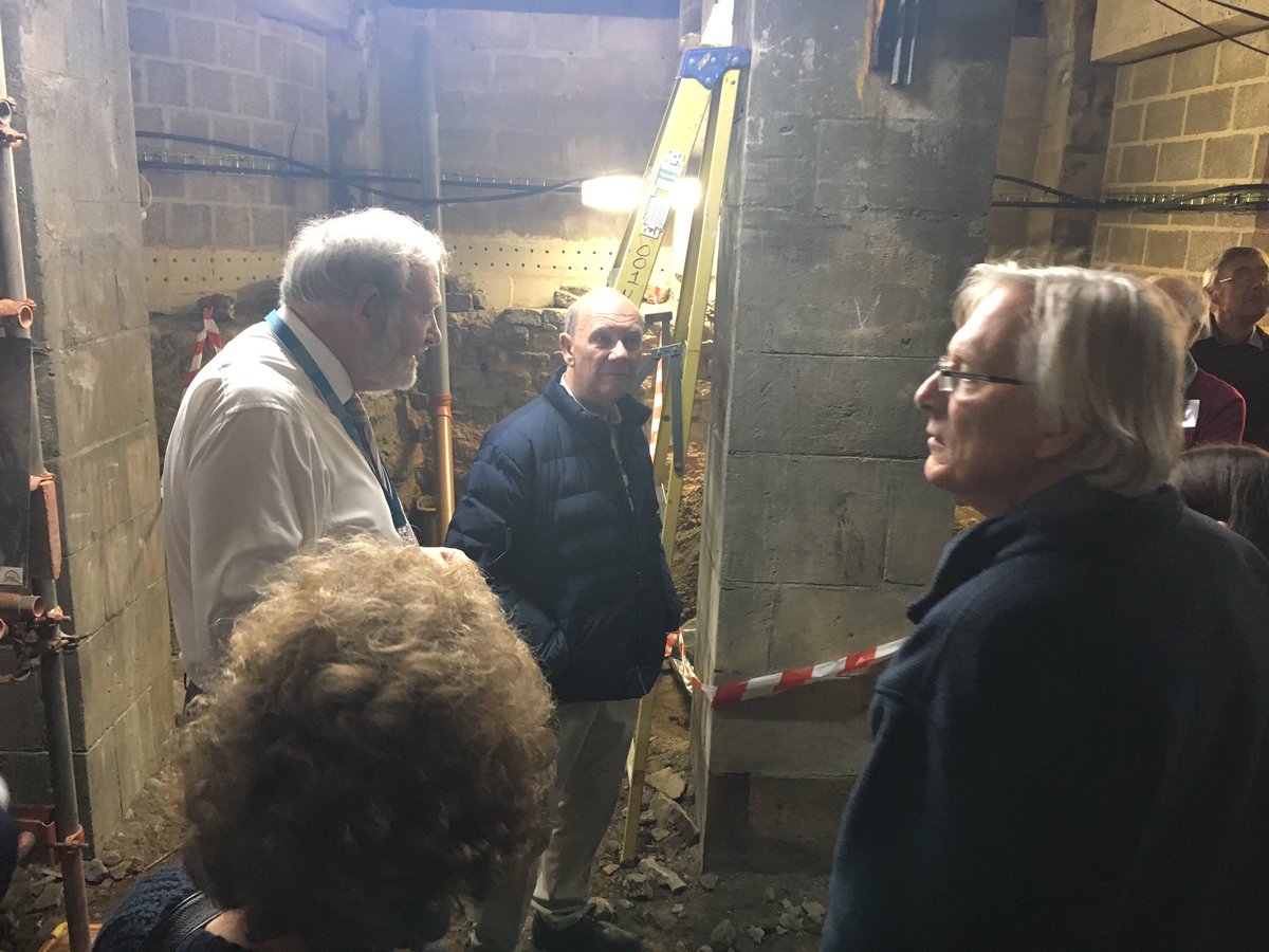 RomanBuilding's tweet photo. The @RomanBathsBath's undercroft is looking much clearer than last time we visited https://t.co/SQN7vFiRY8