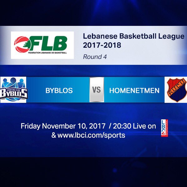 LBCISports's tweet photo. 🏀 #BybHom Tonight 20:30 Live on #LB2 🖥 &amp; https://t.co/7KmDQcpOdT #Round4 #LBL 🇱🇧 https://t.co/gwwY3mTb5o