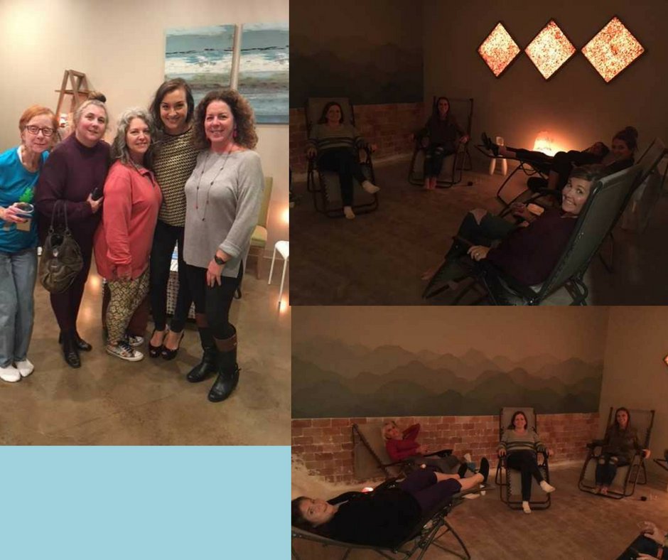 SaltRemedy's tweet photo. Another successful WINE DOWN WEDNESDAY at Salt Remedy!
Please check back with us for our next WDW, which will be held in Jan 2018! #TheWoodlands #GirlsNightOut https://t.co/fhP3jYv29G