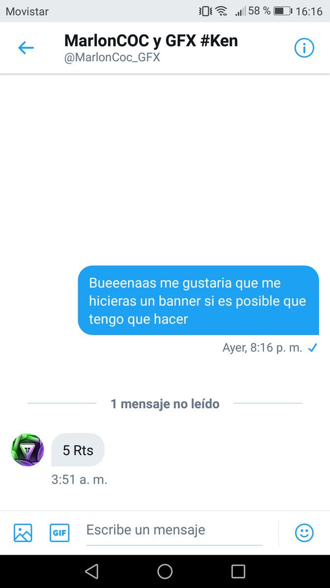 ernddt's tweet photo. RT PORFAVOR y @MarlonCoc_GFX me hace un banner https://t.co/XVhxMJydSi