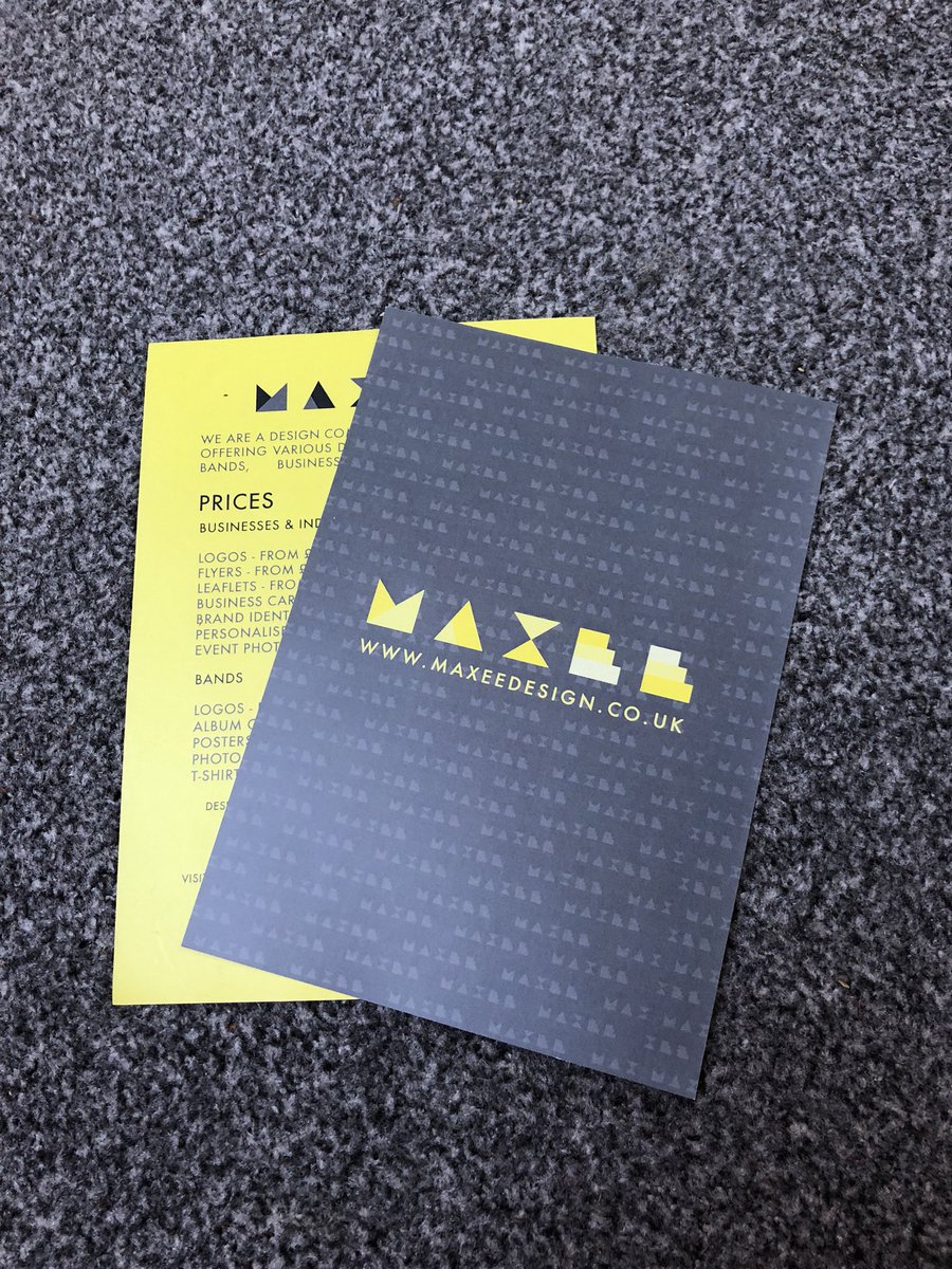 Maxee_Design's tweet image. Flyers are printed and being sent out! Look out for them around Sheffield! Detailed price list now available! #GraphicDesign #Design #Business #Branding #Logos #Bands #New #GrassRoots #Promtion