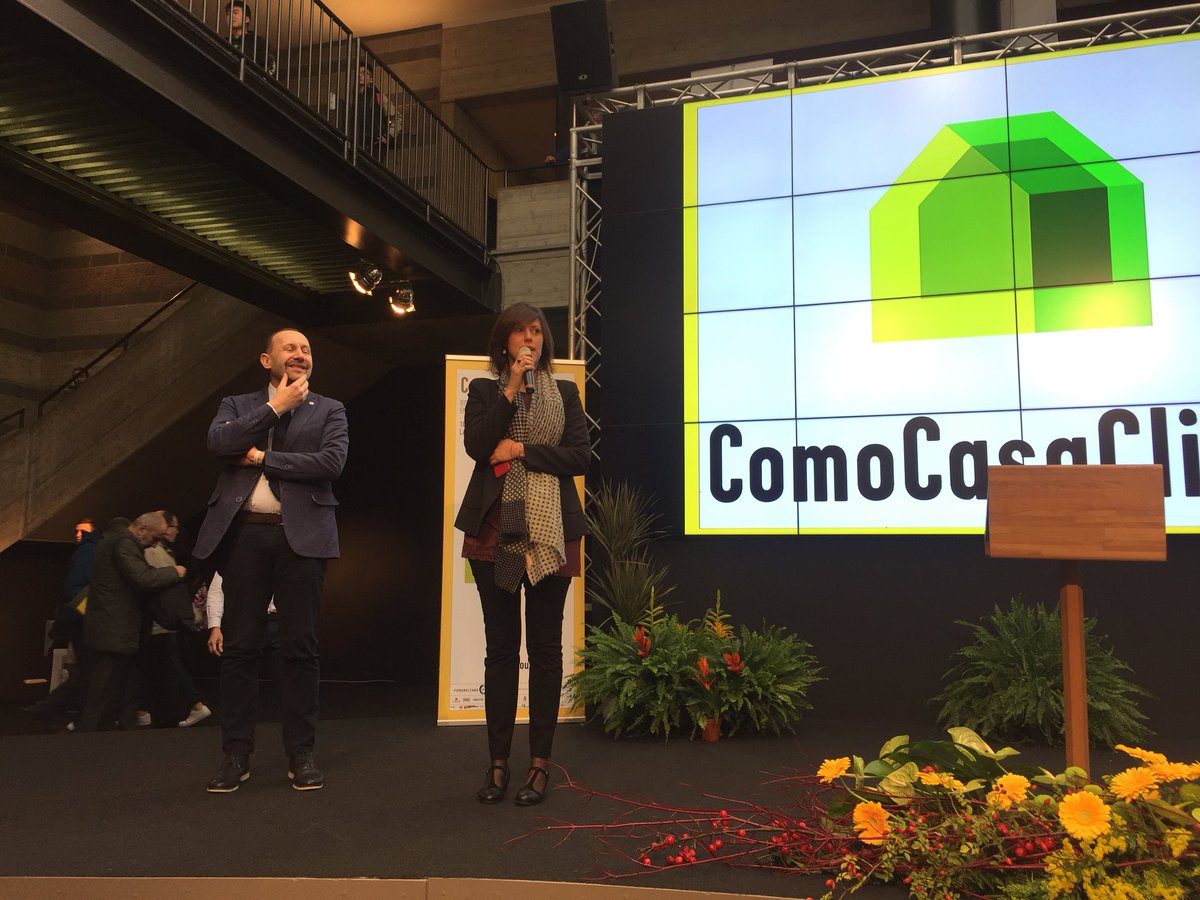 Klimahouse's tweet photo. .@bragachiara a #Klimahouse @Lariofiere @FieraMesse: la Lombardia è la regione numero uno come numero di imprese “green” con grande capacità di innovazione con qualità https://t.co/xmhoHZaroy