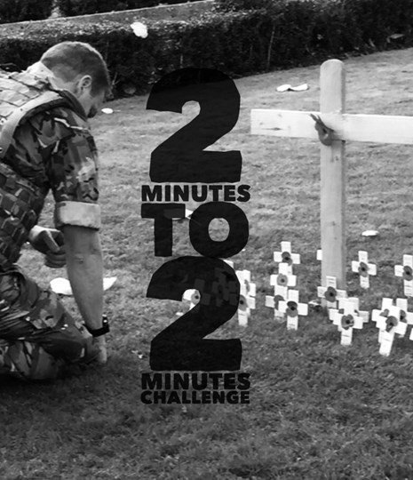 News: 2 Minutes to 2 Minutes Challenge to take place this weekend.

A team led by 2 former Royal Marines will run between the 2 minutes silence on Armistice Day through to the 2 Minutes silence on Remembrance Sunday.

Learn more ➡️➡️ bit.ly/2i0j5BZ