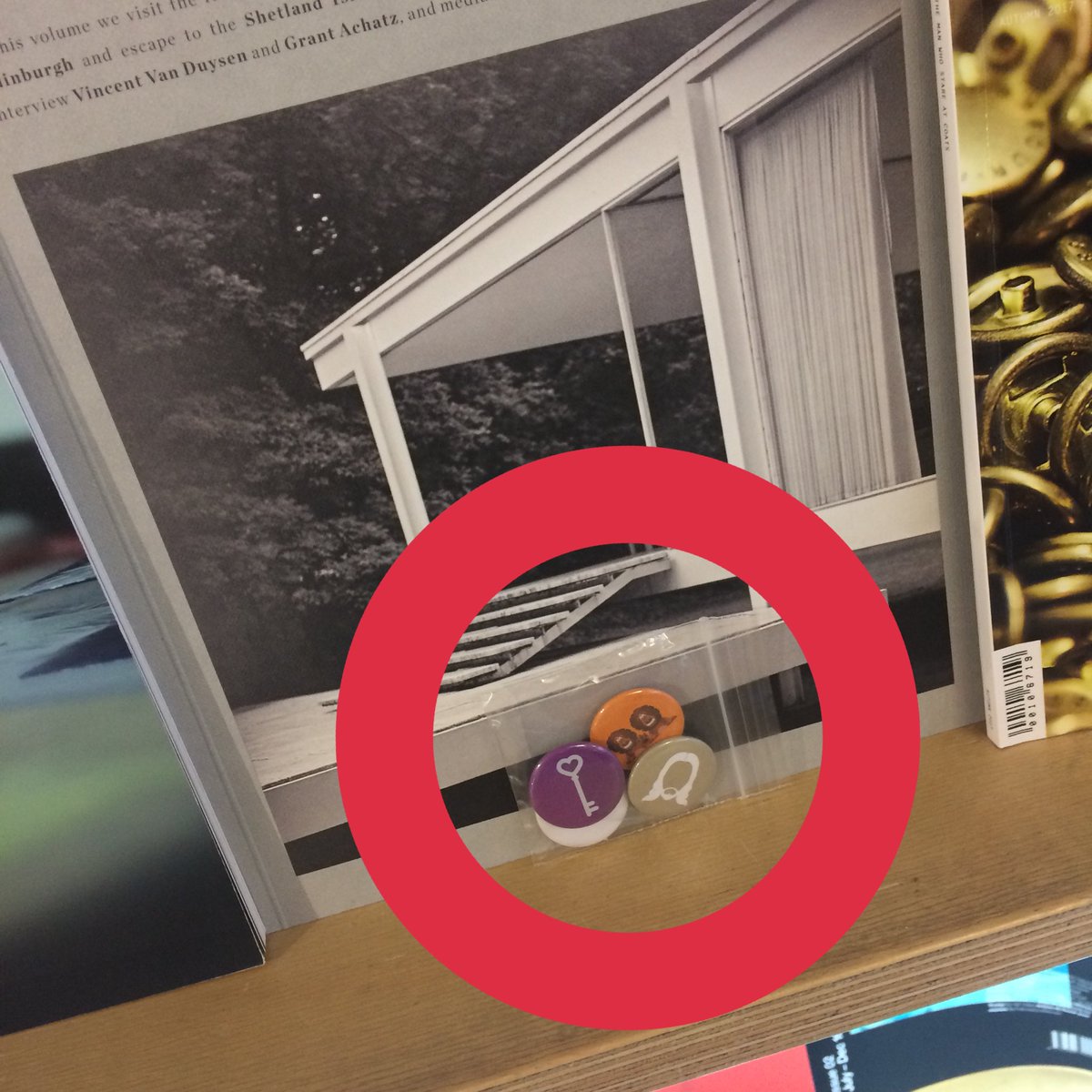 Magma_MCR's tweet photo. What are these!? Anything to do with you @Tim_Burgess? #MagmaBooks #Manchester #NorthernQuarter https://t.co/euxshWoYai
