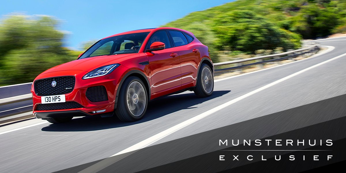 Op 18 november zal de E-PACE bij Munsterhuis Exclusief te zien zijn tijdens een exclusieve dealer roadshow, hij staat hier maar 1 dag alvorens hij in 2018 landelijk wordt geintroduceerd. Heeft u interesse in de Jaguar E-PACE? Kom gerust langs op 18 november, iedereen is welkom!