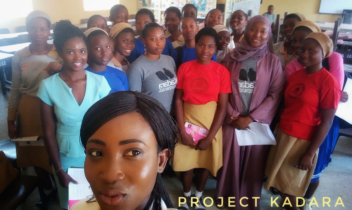 ekinesandy's tweet photo. Another PROJECTKADARA face to face with the girls of Jabi Secondary School, Abuja.
#projectkadara #leadership #development #dreambig https://t.co/H9GQDdNMDz