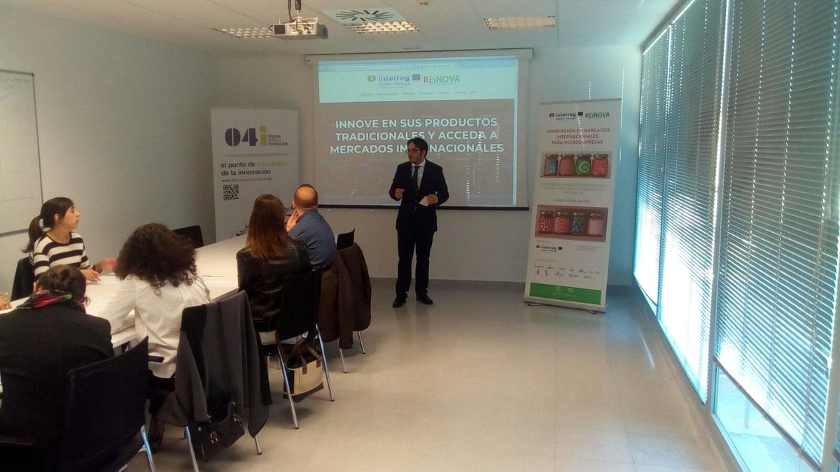 La Cámara presenta el Proyecto <a href="/reinova_eu/">REiNOVA</a> en la mesa de trabajo “Cómo vender tu tecnología en el sector agroindustrial" <a href="/FundecytPCTEX/">FUNDECYT-PCTEX</a>