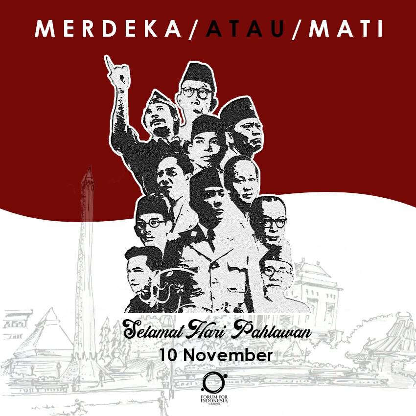 Merdeka Atau Mati!!

Selamat Hari Pahlawan para pahlawan-pahlawan muda Indonesia!