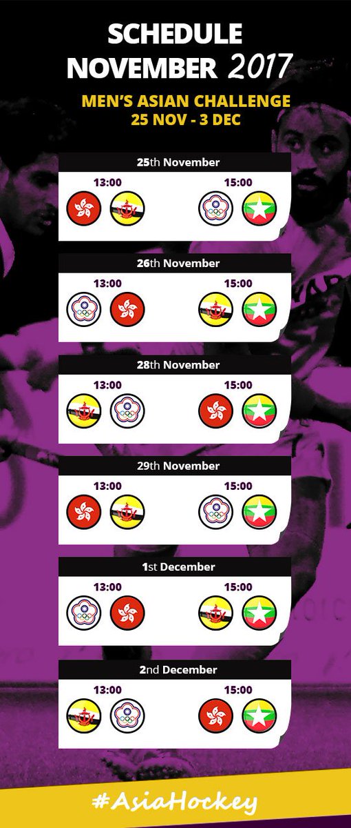 hockeyWrldNws's tweet photo. The Men's Asia Challenge is coming soon. 4 teams participate: Myanmar, Chinese Taipei, Brunei, and Hong Kong China. Check out the official event page: ๐#AsiaHockey https://t.co/76mNIZVSp9 https://t.co/xEvkPd6jHa #ACT2016 https://t.co/ORHduaKq06