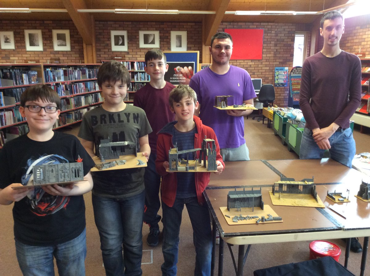 StaffsLibraries's tweet photo. Read our blog about the #PertonLibrary #CCmakeshiftdo Warhammer crafting event & read about how the loan of an @UltimakerCREATE 3D printer enhanced our day! https://t.co/Ybobj6pfqa @CraftsCouncilUK https://t.co/9d4HU4QVtn
