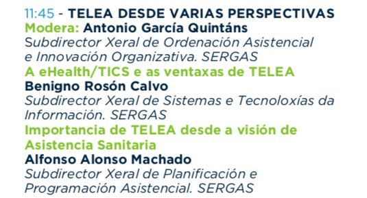 LuisAranton's tweet photo. Antonio Garcia, Benigno Rosón y Alfonso Alonso, nos explican algunos de los proyectos que están tratando de transformar la atención sanitaria gallega, principalmente en el ámbito de la cronicidad #AulaBayer #empattics #telea https://t.co/OIdbXdesU7