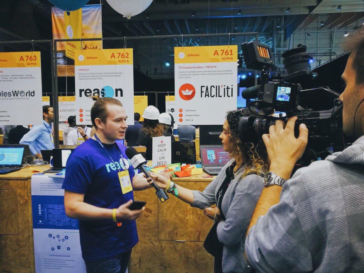 reason_ai's tweet photo. It was such a great experience @WebSummit , we have been overwhelmed with positive feedback and traction our first version of the product has generated #websummit17 https://t.co/7wb69wZ5j3