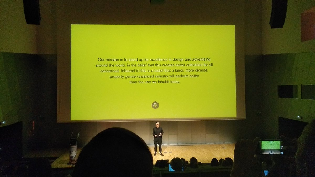 _LauraHB's tweet photo. More design talks at the @ADC_Europe Creativity Festival #Imagineering https://t.co/5KMr5aOyGY