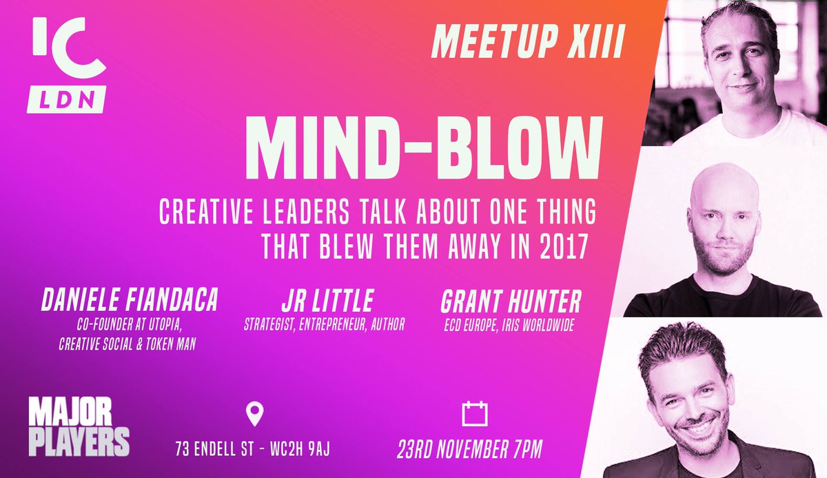 silvianardella's tweet photo. Join us on 23rd November at @MajorPlayerJobs for a mind-blowing #meetup 🎇 #networking #event #London #icldn #creativity #inspiration #international #community #creativeindustries @IntCreativesLDN RSVP on Eventbrite https://t.co/azjDID8NFJ https://t.co/GepDmD4xEb