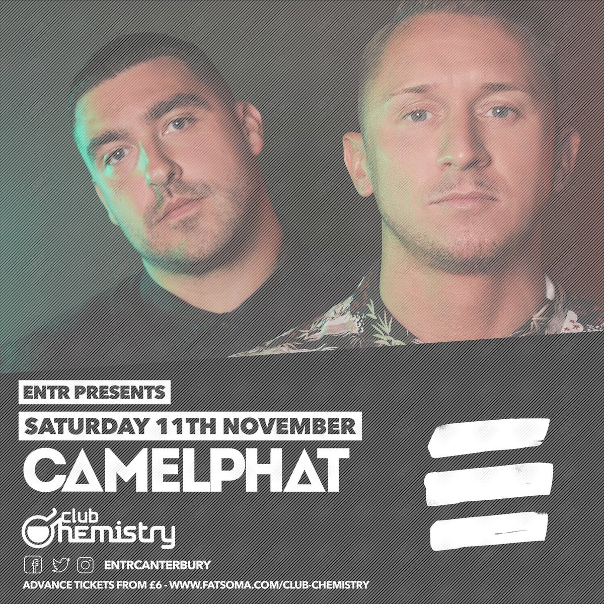 jacksharkey10's tweet photo. CamelPhat join us this Saturday to make their Canterbury debut at ENTR Canterbury! 🚀
 https://t.co/eta8uC9Kga https://t.co/yNWJ87O2vn