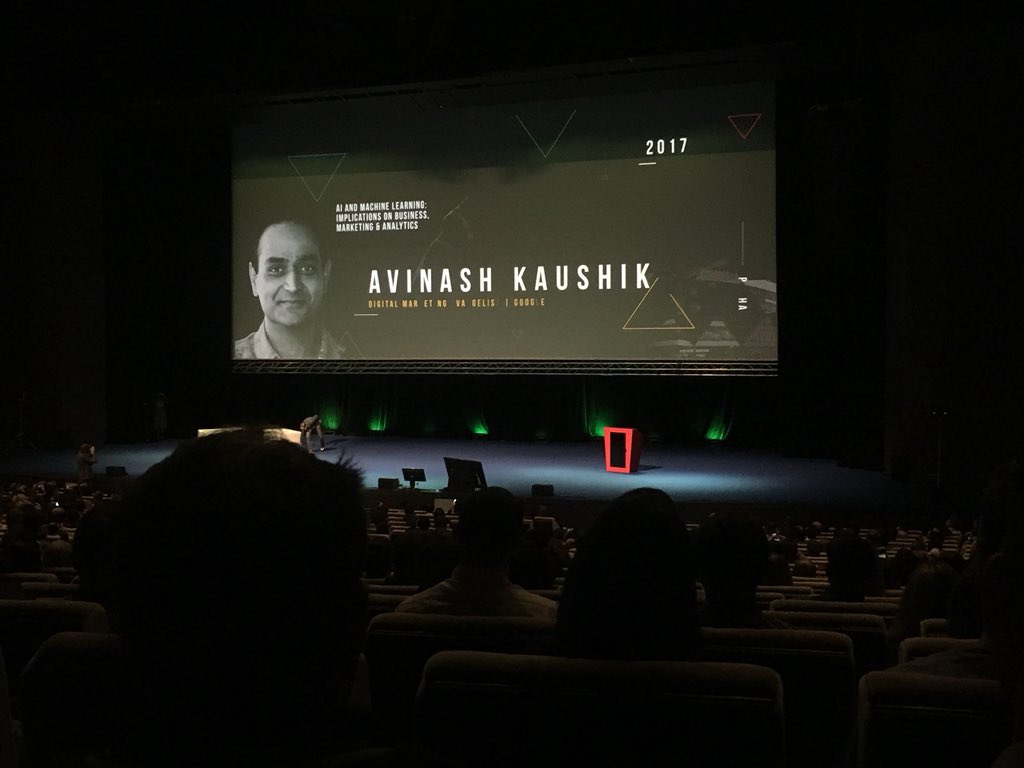 Master speaking on #mktfest2017